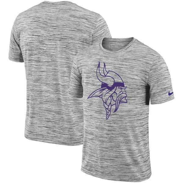 Minnesota Vikings Heathered Black Sideline Legend Velocity Travel Performance Nike T-Shirt,We sell and wholesale Minnesota Vikings Heathered Black Sideline Legend Velocity Travel Performance Nike T-Shirt on line form chian!