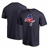 New York Jets Navy NFL Pro Line by Fanatics Branded Banner State T Shirt,baseball caps,new era cap wholesale,wholesale hats