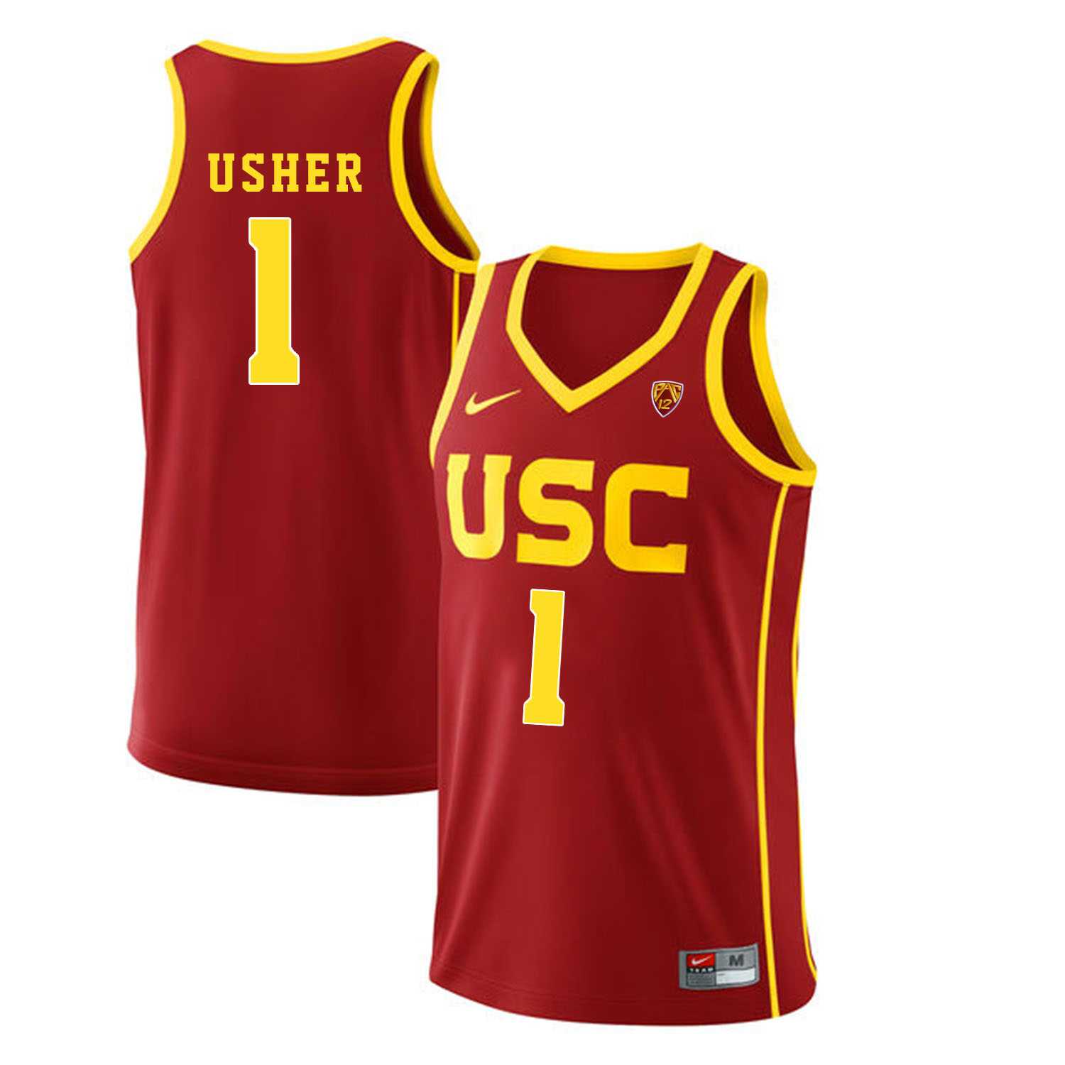 USC Trojans 1 Jordan Usher Red College Basketball Jersey Dzhi,We sell and wholesale USC Trojans 1 Jordan Usher Red College Basketball Jersey Dzhi on line form chian!