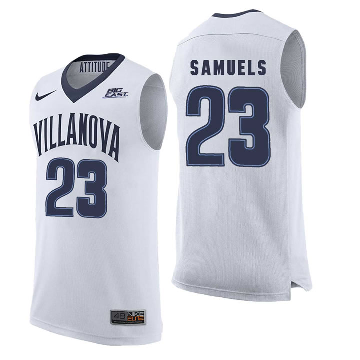 Villanova Wildcats 23 Jermaine Samuels White College Basketball Elite Jersey Dzhi,We sell and wholesale Villanova Wildcats 23 Jermaine Samuels White College Basketball Elite Jersey Dzhi on line form chian!