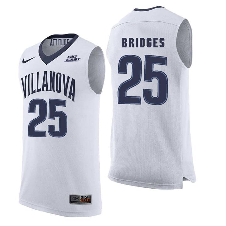 Villanova Wildcats 25 Mikal Bridges White College Basketball Elite Jersey Dzhi,We sell and wholesale Villanova Wildcats 25 Mikal Bridges White College Basketball Elite Jersey Dzhi on line form chian!