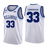 Villanova Wildcats 33 Dante Cunningham White College Basketball Jersey Dzhi,baseball caps,new era cap wholesale,wholesale hats