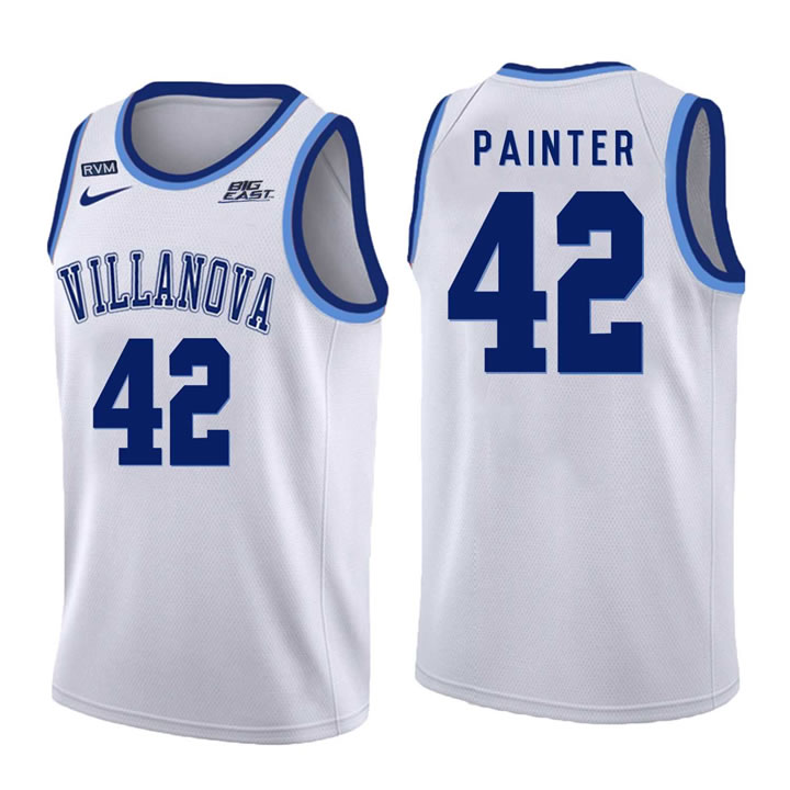 Villanova Wildcats 42 Dylan Painter White College Basketball Jersey Dzhi,We sell and wholesale Villanova Wildcats 42 Dylan Painter White College Basketball Jersey Dzhi on line form chian!
