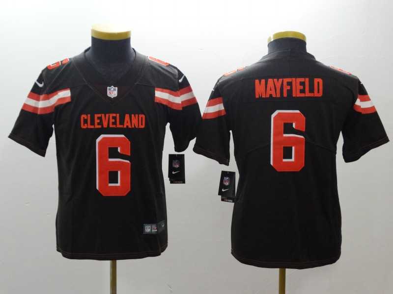 Youth Nike Browns 6 Baker Mayfield Brown Vapor Untouchable Player Limited Jersey,We sell and wholesale Youth Nike Browns 6 Baker Mayfield Brown Vapor Untouchable Player Limited Jersey on line form chian!