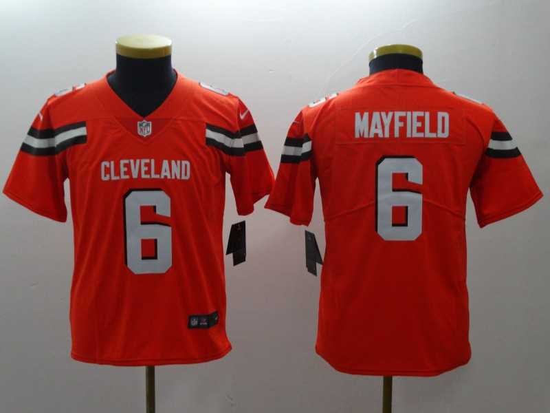 Youth Nike Browns 6 Baker Mayfield Orange Vapor Untouchable Player Limited Jersey,We sell and wholesale Youth Nike Browns 6 Baker Mayfield Orange Vapor Untouchable Player Limited Jersey on line form chian!