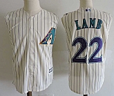 Arizona Diamondbacks #22 Jake Lamb Cream Turn Back the Clock Sleeveless Jersey Dzhi,baseball caps,new era cap wholesale,wholesale hats