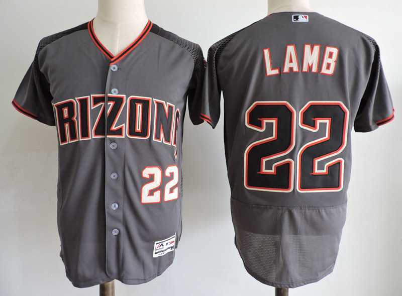 Arizona Diamondbacks #22 Jake Lamb Gray Flexbase Jersey Dzhi,We sell and wholesale Arizona Diamondbacks #22 Jake Lamb Gray Flexbase Jersey Dzhi on line form chian!
