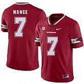 Arkansas Razorbacks 7 Jonathan Nance Red College Football Jersey DingZhi,baseball caps,new era cap wholesale,wholesale hats
