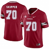 Arkansas Razorbacks 70 Dan Skipper Red College Football Jersey DingZhi,baseball caps,new era cap wholesale,wholesale hats