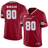 Arkansas Razorbacks 80 Drew Morgan Red College Football Jersey DingZhi,baseball caps,new era cap wholesale,wholesale hats