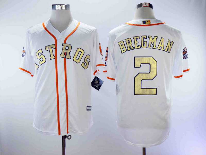 Astros 2 Alex Bregman White 2018 Gold Program Cool Base Baseball Jerseys,We sell and wholesale Astros 2 Alex Bregman White 2018 Gold Program Cool Base Baseball Jerseys on line form chian!
