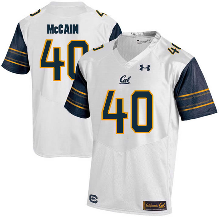 California Golden Bears 40 Chris McCain White College Football Jersey DingZhi,We sell and wholesale California Golden Bears 40 Chris McCain White College Football Jersey DingZhi on line form chian!