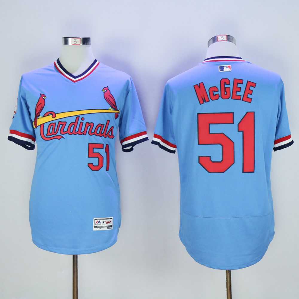 Cardinals 51 Willie McGee Light Blue Cooperstown Flexbase Baseball Jerseys,We sell and wholesale Cardinals 51 Willie McGee Light Blue Cooperstown Flexbase Baseball Jerseys on line form chian!