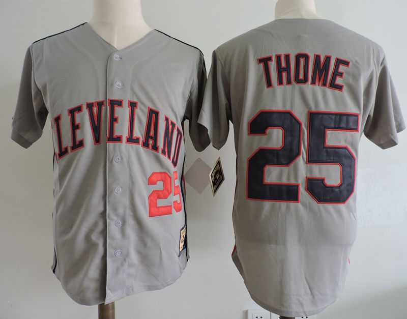 Cleveland Indians #25 Jim Thome Gray Cooperstown Collection Jersey Dzhi,We sell and wholesale Cleveland Indians #25 Jim Thome Gray Cooperstown Collection Jersey Dzhi on line form chian!