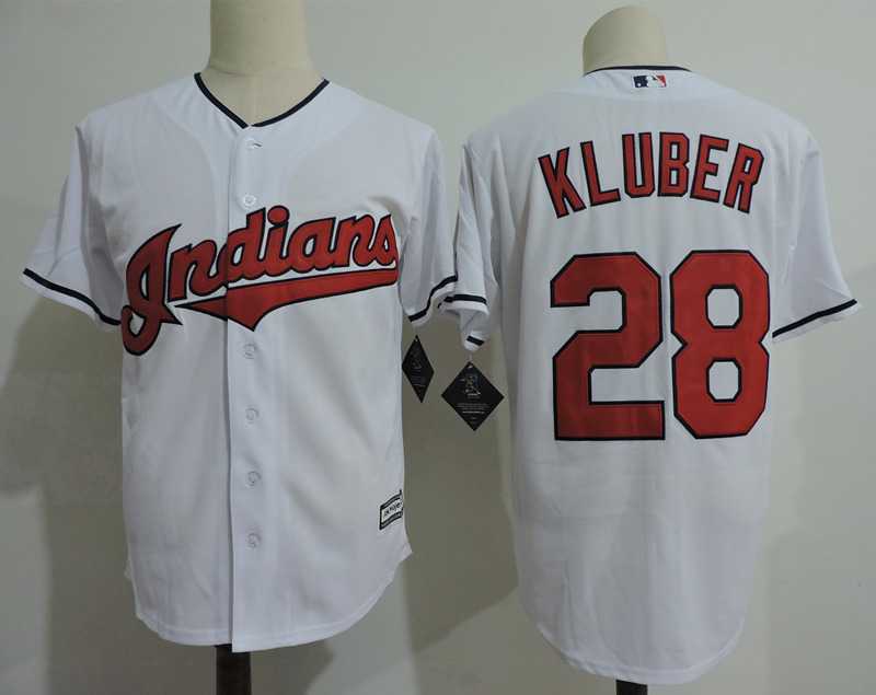Cleveland Indians #28 Corey Kluber White Cool Base Stitched MLB Jerseys Dzhi,We sell and wholesale Cleveland Indians #28 Corey Kluber White Cool Base Stitched MLB Jerseys Dzhi on line form chian!