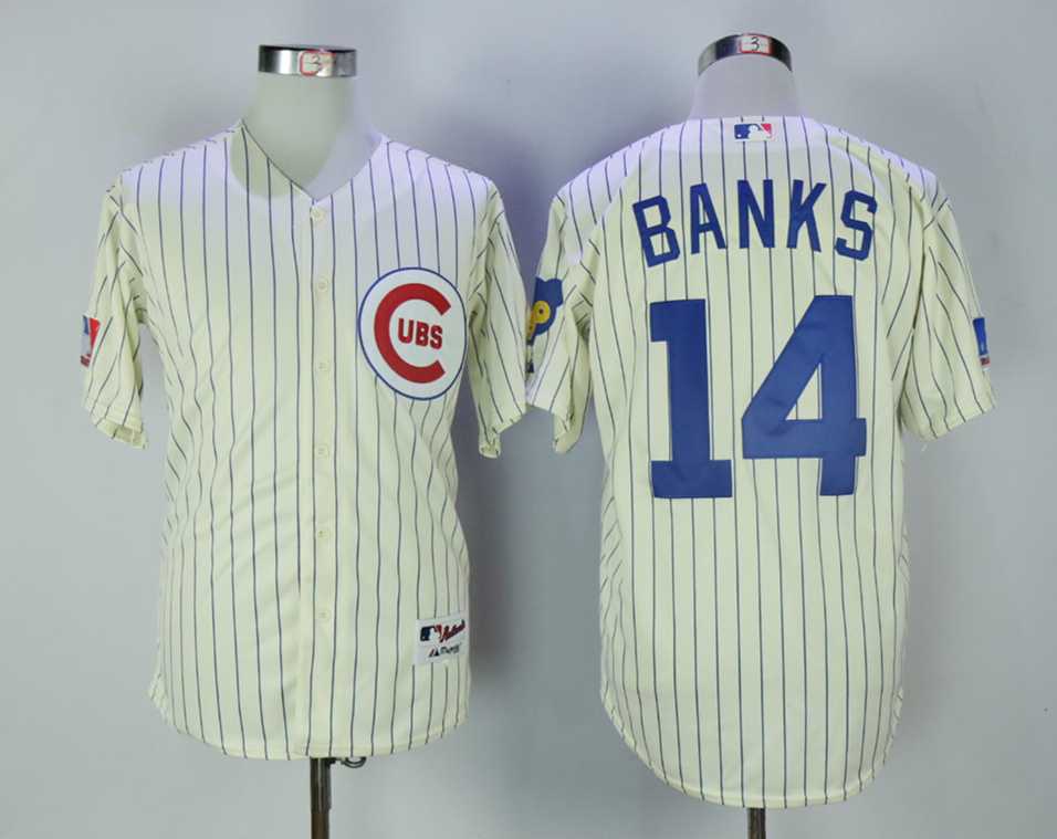 Cubs 14 Ernie Banks Cream 1969 Turn Back The Clcok Baseball Jerseys,We sell and wholesale Cubs 14 Ernie Banks Cream 1969 Turn Back The Clcok Baseball Jerseys on line form chian!