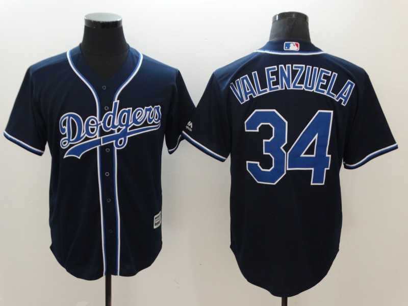 Dodgers 34 Fernando Valenzuela Navy Cool Base Baseball Jerseys,We sell and wholesale Dodgers 34 Fernando Valenzuela Navy Cool Base Baseball Jerseys on line form chian!