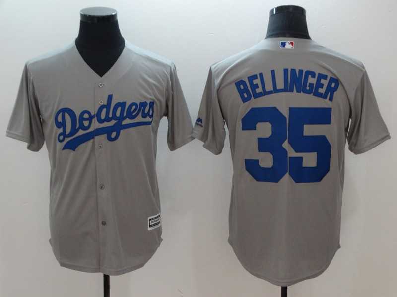 Dodgers 35 Cody Bellinger Gray Cool Base Baseball Jerseys,We sell and wholesale Dodgers 35 Cody Bellinger Gray Cool Base Baseball Jerseys on line form chian!