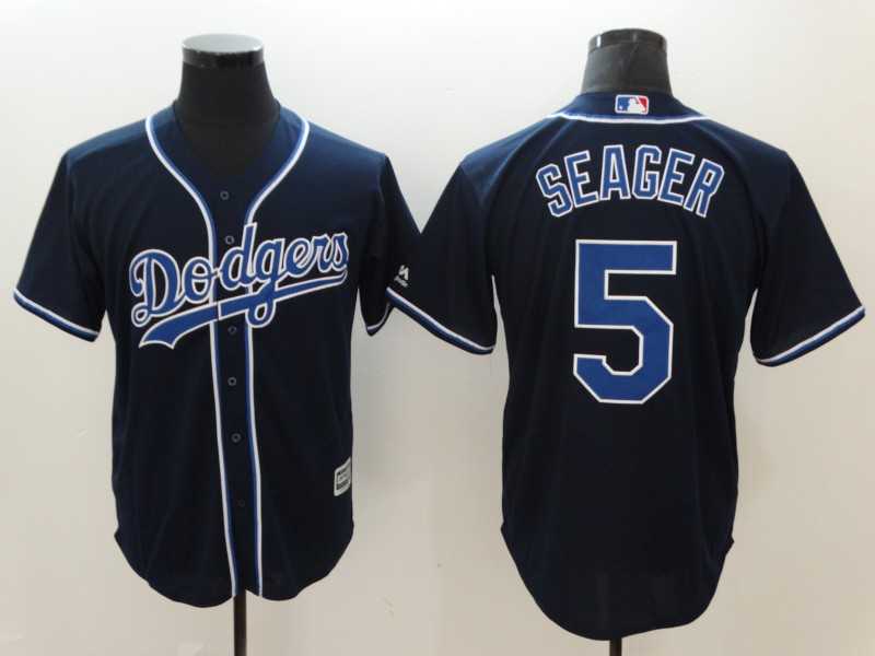 Dodgers 5 Corey Seager Navy Cool Base Baseball Jerseys,We sell and wholesale Dodgers 5 Corey Seager Navy Cool Base Baseball Jerseys on line form chian!
