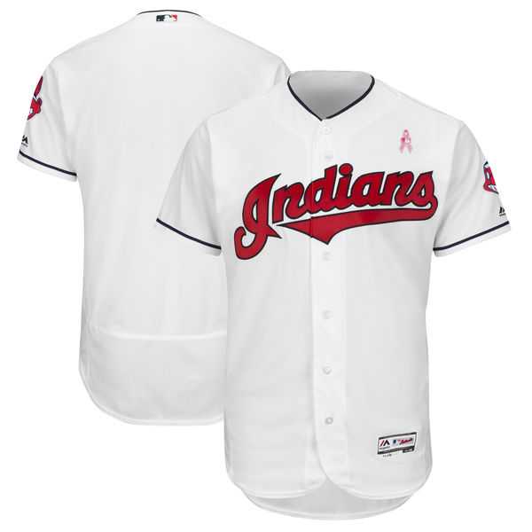 Indians Blank White 2018 Mother's Day Flexbase Jersey Dzhi,We sell and wholesale Indians Blank White 2018 Mother's Day Flexbase Jersey Dzhi on line form chian!