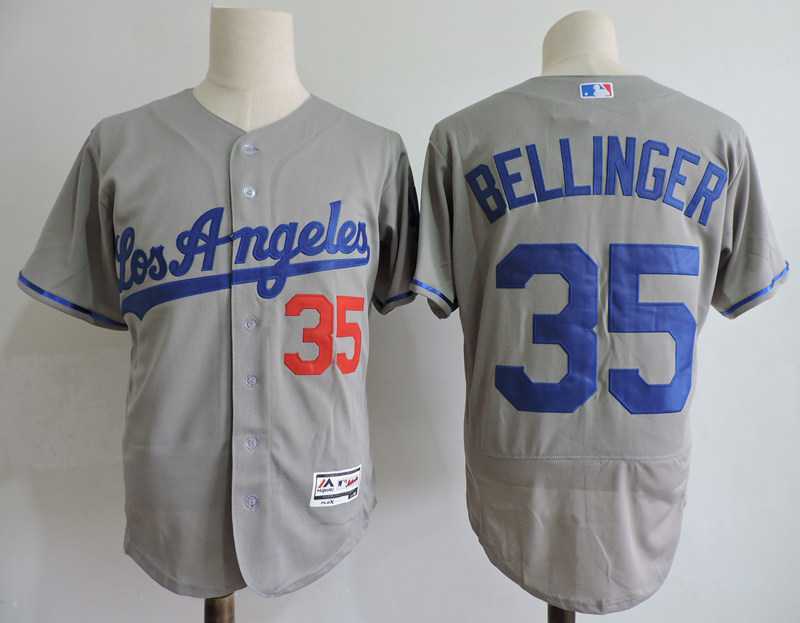 Los Angeles Dodgers #35 Cody Bellinger Gray Flexbase Jersey Dzhi,We sell and wholesale Los Angeles Dodgers #35 Cody Bellinger Gray Flexbase Jersey Dzhi on line form chian!