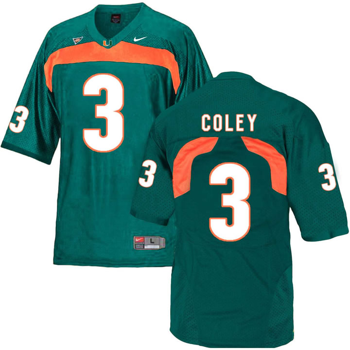 Miami Hurricanes 3 Stacy Coley Green College Football Jersey DingZhi,We sell and wholesale Miami Hurricanes 3 Stacy Coley Green College Football Jersey DingZhi on line form chian!