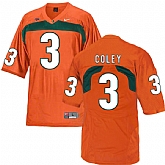 Miami Hurricanes 3 Stacy Coley Orange College Football Jersey DingZhi,baseball caps,new era cap wholesale,wholesale hats