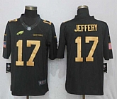 Nike Eagles 17 Alshon Jeffery Anthracite Gold Salute To Service Limited Jersey,baseball caps,new era cap wholesale,wholesale hats