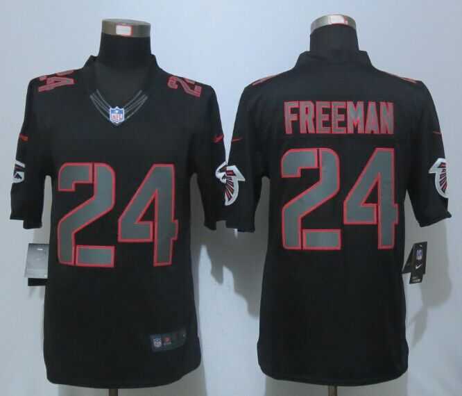 Nike Falcons 24 Devonta Freeman Black Impact Limited Jersey,We sell and wholesale Nike Falcons 24 Devonta Freeman Black Impact Limited Jersey on line form chian!