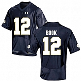 Notre Dame Fighting Irish 12 Ian Book Navy College Football Jersey DingZhi,baseball caps,new era cap wholesale,wholesale hats