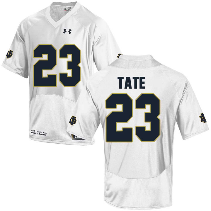 Notre Dame Fighting Irish 23 Golden Tate White College Football Jersey DingZhi,We sell and wholesale Notre Dame Fighting Irish 23 Golden Tate White College Football Jersey DingZhi on line form chian!