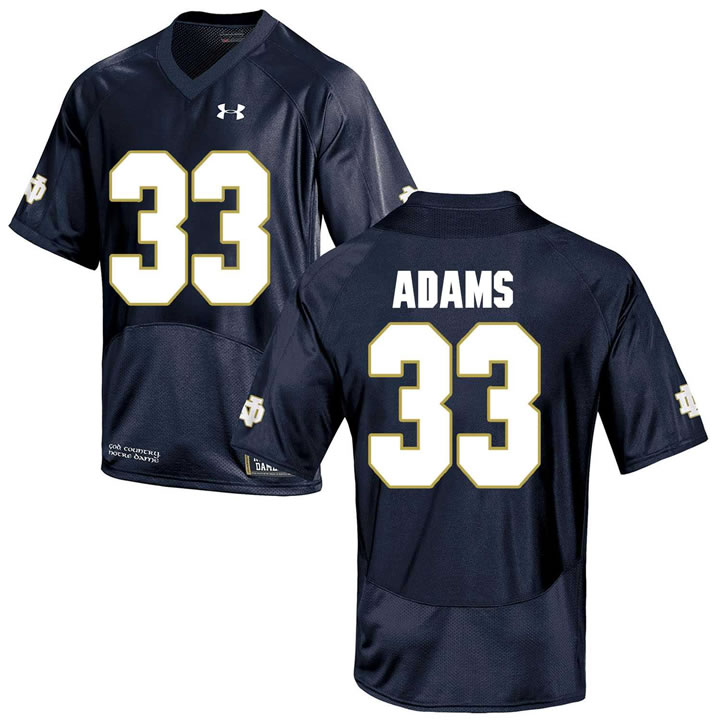 Notre Dame Fighting Irish 33 Josh Adams Navy College Football Jersey DingZhi,We sell and wholesale Notre Dame Fighting Irish 33 Josh Adams Navy College Football Jersey DingZhi on line form chian!