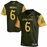 Notre Dame Fighting Irish 6 KeiVarae Russell Olive Green College Football Jersey DingZhi,baseball caps,new era cap wholesale,wholesale hats