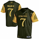 Notre Dame Fighting Irish 7 Will Fuller V Olive Green College Football Jersey DingZhi,baseball caps,new era cap wholesale,wholesale hats