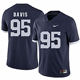 Penn State Nittany Lions 95 Tyler Davis Navy College Football Jersey DingZhi,baseball caps,new era cap wholesale,wholesale hats