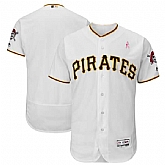 Pirates Blank White 2018 Mother's Day Flexbase Jersey Dzhi,baseball caps,new era cap wholesale,wholesale hats