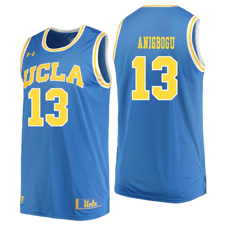 UCLA Bruins 13 Ike Anigbogu Blue College Basketball Jersey Dzhi,We sell and wholesale UCLA Bruins 13 Ike Anigbogu Blue College Basketball Jersey Dzhi on line form chian!