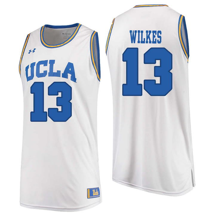 UCLA Bruins 13 Kris Wilkes White College Basketball Jersey Dzhi,We sell and wholesale UCLA Bruins 13 Kris Wilkes White College Basketball Jersey Dzhi on line form chian!