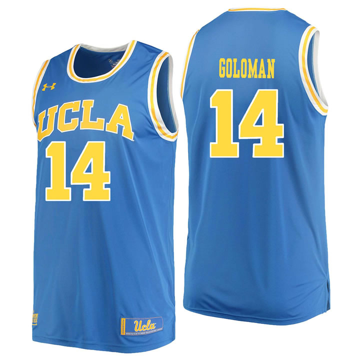 UCLA Bruins 14 Gyorgy Goloman Blue College Basketball Jersey Dzhi,We sell and wholesale UCLA Bruins 14 Gyorgy Goloman Blue College Basketball Jersey Dzhi on line form chian!
