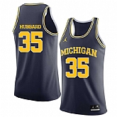 University of Michigan 35 Phil Hubbard Navy College Basketball Jersey Dzhi,baseball caps,new era cap wholesale,wholesale hats
