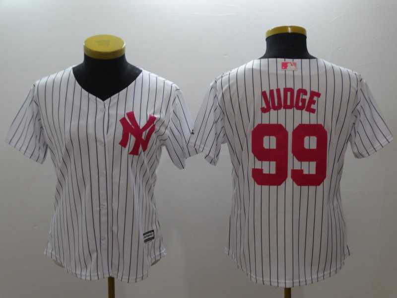 Women Yankees 99 Aaron Judge White Mother's Day Cool Base Baseball Jerseys,We sell and wholesale Women Yankees 99 Aaron Judge White Mother's Day Cool Base Baseball Jerseys on line form chian!