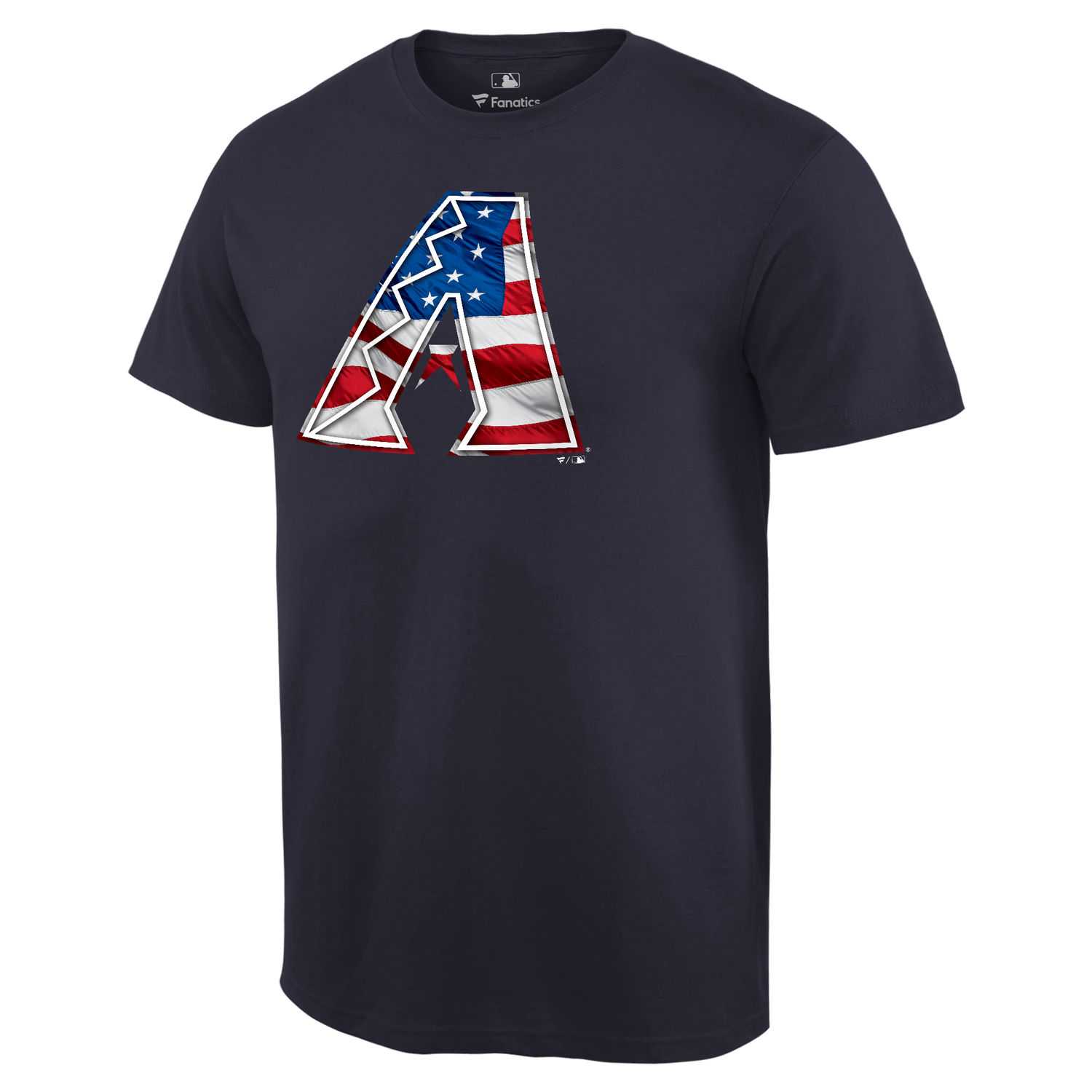 Arizona Diamondbacks Navy Banner Wave T Shirt,We sell and wholesale Arizona Diamondbacks Navy Banner Wave T Shirt on line form chian!