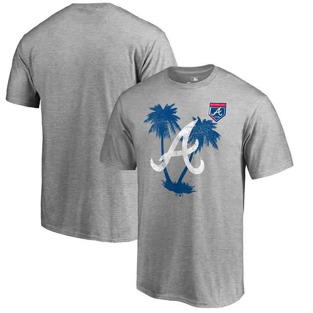 Atlanta Braves Fanatics Branded 2018 MLB Spring Training Vintage T Shirt Heather Gray,We sell and wholesale Atlanta Braves Fanatics Branded 2018 MLB Spring Training Vintage T Shirt Heather Gray on line form chian!