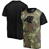 Carolina Panthers Camo NFL Pro Line by Fanatics Branded Blast Sublimated T Shirt,baseball caps,new era cap wholesale,wholesale hats