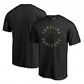 Carolina Panthers NFL Pro Line by Fanatics Branded Camo Collection Liberty Big & Tall T-Shirt Black,baseball caps,new era cap wholesale,wholesale hats