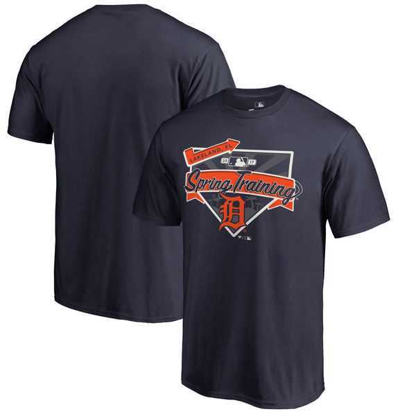 Detroit Tigers Fanatics Branded 2017 MLB Spring Training Logo T Shirt Navy,We sell and wholesale Detroit Tigers Fanatics Branded 2017 MLB Spring Training Logo T Shirt Navy on line form chian!