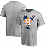 Houston Astros Fanatics Branded 2018 Spring Training Vintage Team Specific T Shirt Heather Gray,baseball caps,new era cap wholesale,wholesale hats