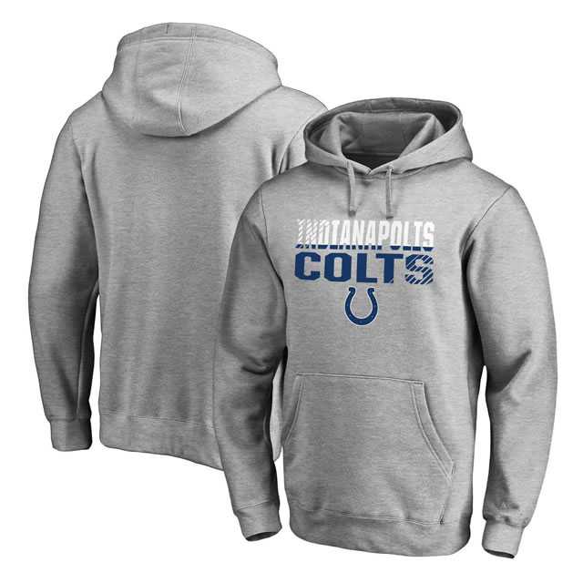 Indianapolis Colts NFL Pro Line by Fanatics Branded Ash Iconic Collection Fade Out Pullover Hoodie 90Hou,We sell and wholesale Indianapolis Colts NFL Pro Line by Fanatics Branded Ash Iconic Collection Fade Out Pullover Hoodie 90Hou on line form chian!