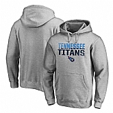 Tennessee Titans NFL Pro Line by Fanatics Branded Ash Iconic Collection Fade Out Pullover Hoodie 90Hou,baseball caps,new era cap wholesale,wholesale hats