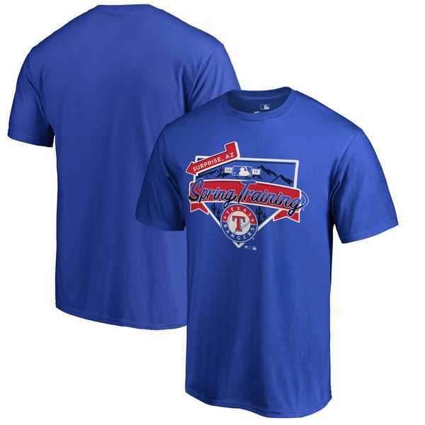 Texas Rangers Fanatics Branded 2017 MLB Spring Training Logo T Shirt Royal,We sell and wholesale Texas Rangers Fanatics Branded 2017 MLB Spring Training Logo T Shirt Royal on line form chian!